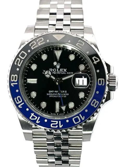 Rolex GMT Master II 126710BLNR Edelstahl aus 12-2019