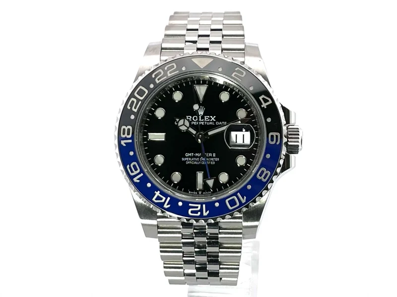 Rolex GMT Master II 126710BLNR Edelstahl aus 12-2019