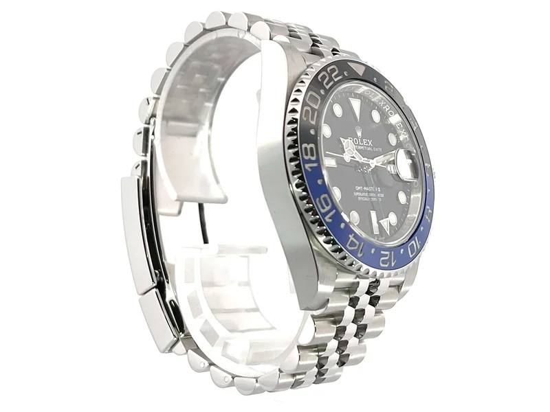 Rolex GMT Master II 126710BLNR Edelstahl aus 12-2019