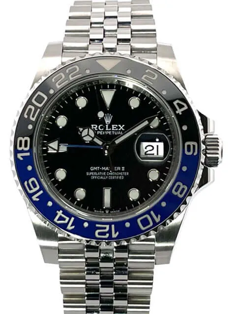 Rolex GMT Master II 126710BLNR Edelstahl aus 2021