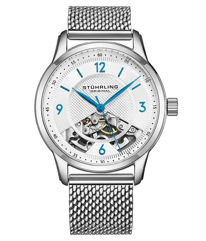 Stührling The Dynamic Mesh Hand-wind Skeleton 40mm