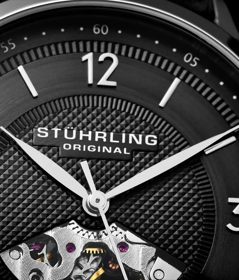 Stührling The Dynamic Mesh Hand-wind Skeleton 40mm