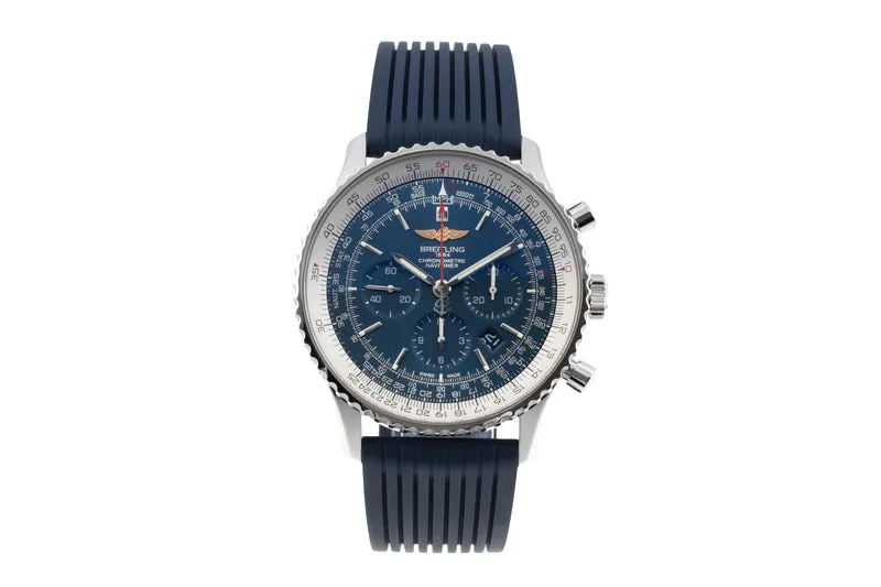 Breitling Navitimer 01 46 chronograph steel automatic men's watch AB012721/C889 [2601076]