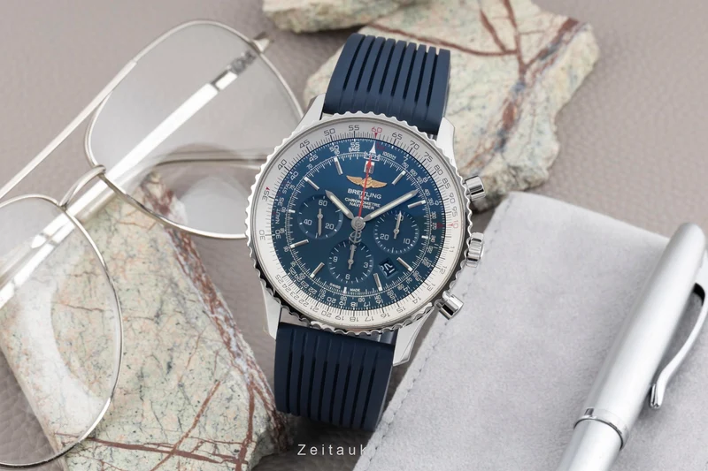 Breitling Navitimer 01 46 chronograph steel automatic men's watch AB012721/C889 [2601076]
