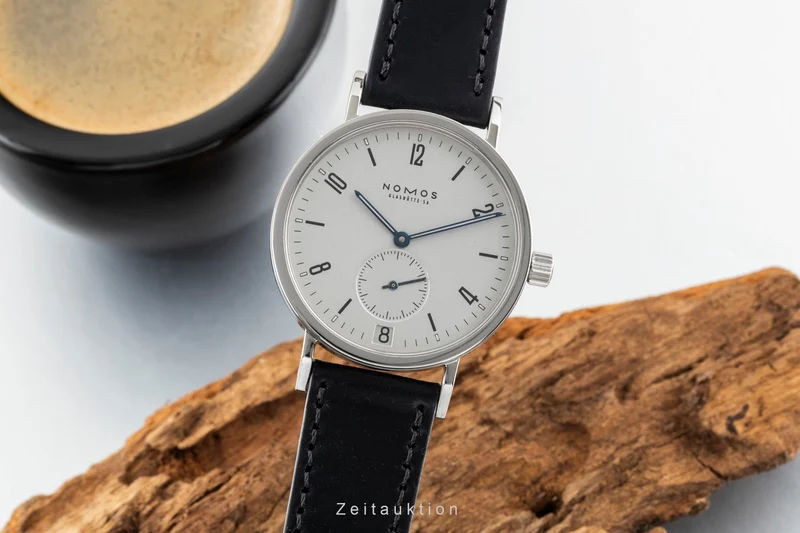 Nomos Tangente Sport steel manual winding men's watch 502 [2601099]