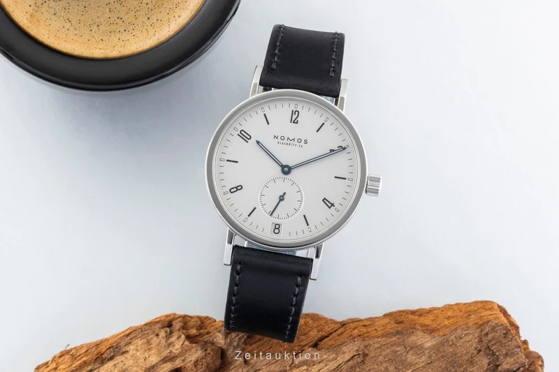 Nomos Tangente Sport steel manual winding men's watch 502 [2601099]