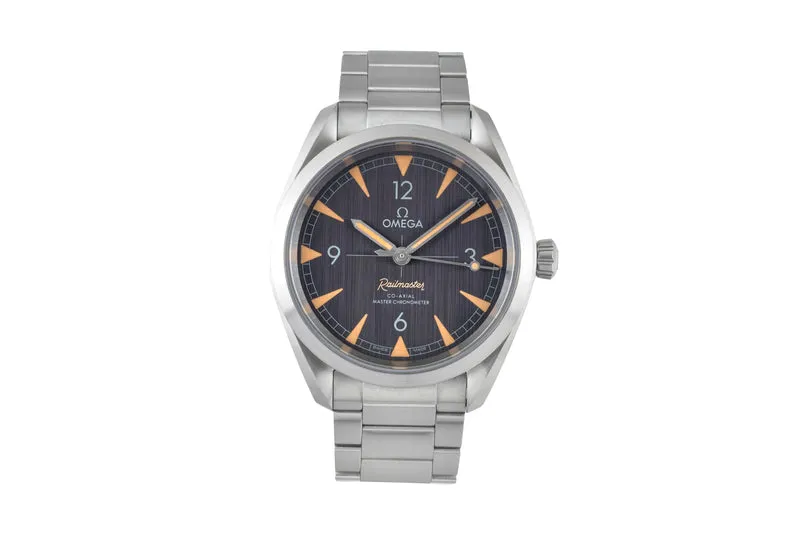 Omega Railmaster steel automatic men's watch 220.10.40.20.01.001 [2601071]
