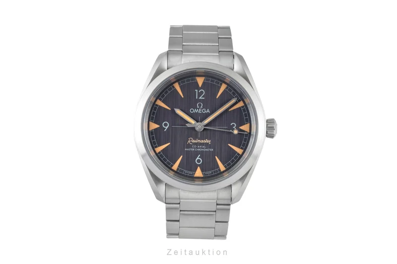 Omega Railmaster steel automatic men's watch 220.10.40.20.01.001 [2601071]
