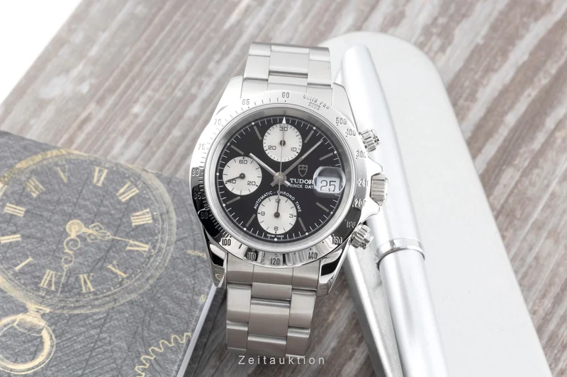 Tudor Prince Date chronograph steel automatic men's watch 79280P [2600929]