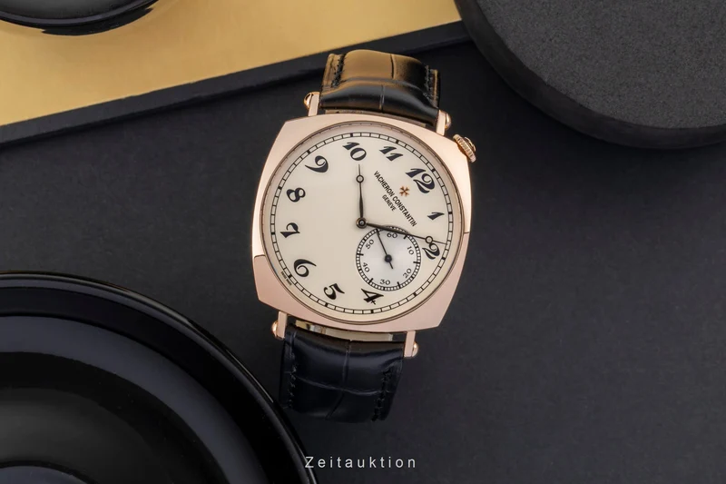 Vacheron & Constantin Historiques American 1921 18 ct red gold manual winding men's watch 82035/000R-9359 LP: 43380EUR [2601075]