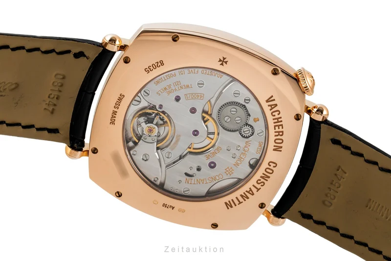 Vacheron & Constantin Historiques American 1921 18 ct red gold manual winding men's watch 82035/000R-9359 LP: 43380EUR [2601075]