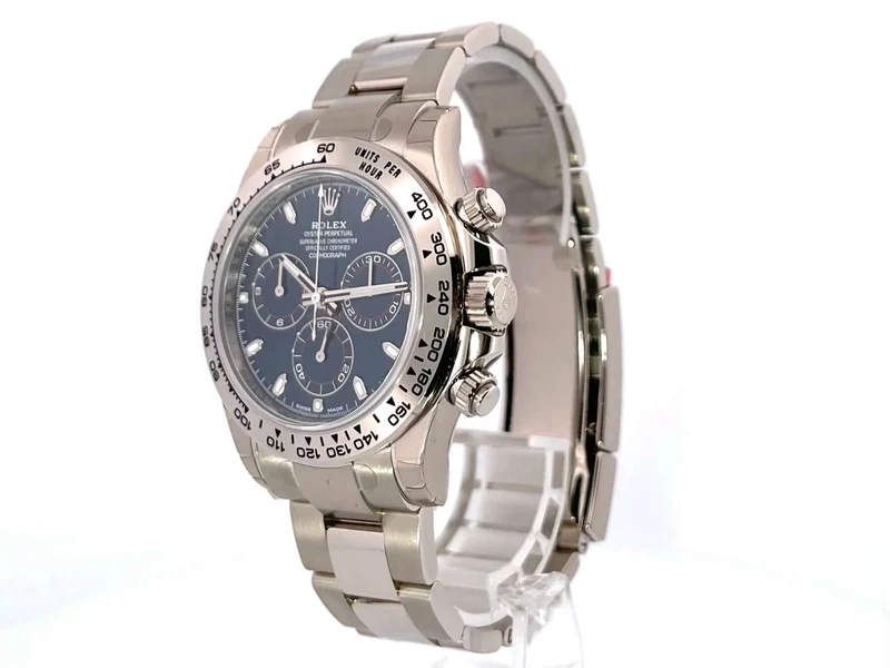 Rolex Cosmograph Daytona 116509 Weißgold Blau
