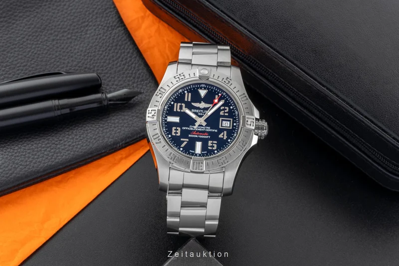 Breitling Avenger II Seawolf steel automatic men's watch A17331 [2601153]
