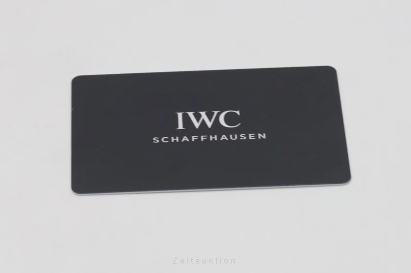 IWC Portugieser chronograph steel automatic men's watch IW371606 LP: 9100EUR [2601077]