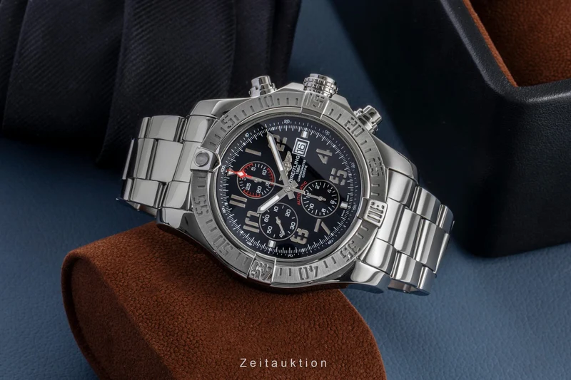 Breitling Super Avenger II chronograph steel automatic men's watch A1337111/BC28 [2601263]