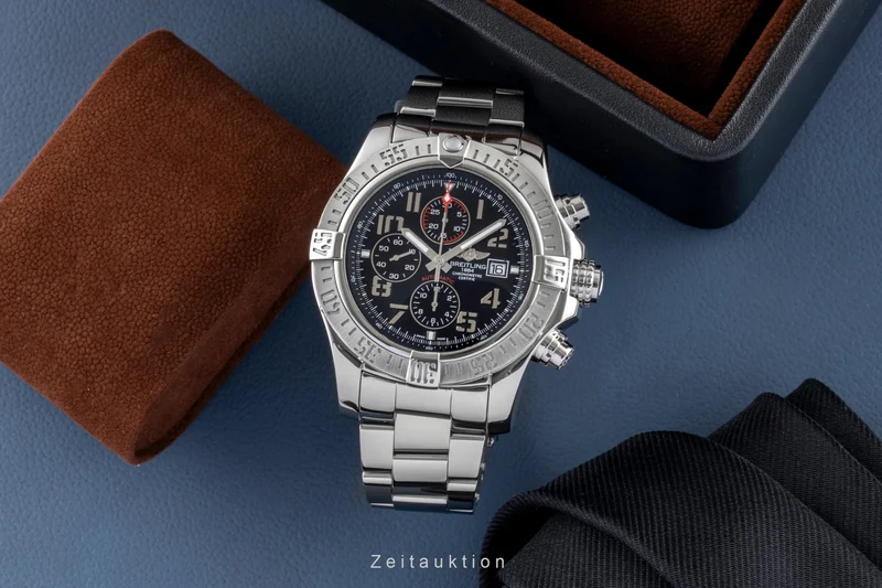 Breitling Super Avenger II chronograph steel automatic men's watch A1337111/BC28 [2601263]