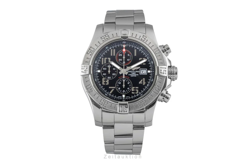 Breitling Super Avenger II chronograph steel automatic men's watch A1337111/BC28 [2601263]