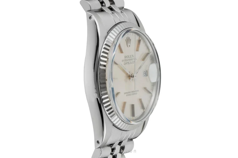 Rolex Datejust steel / white gold automatic men's watch 16014 [2601108]