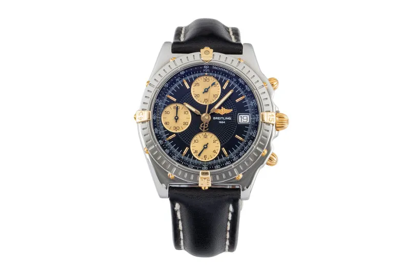 Breitling Chronomat chronograph steel / gold automatic men's watch B13050.1 [2600988]