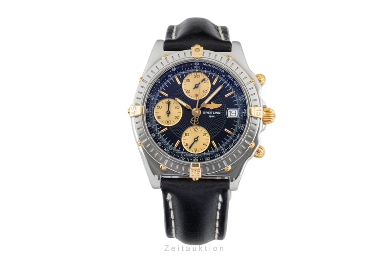 Breitling Chronomat chronograph steel / gold automatic men's watch B13050.1 [2600988]