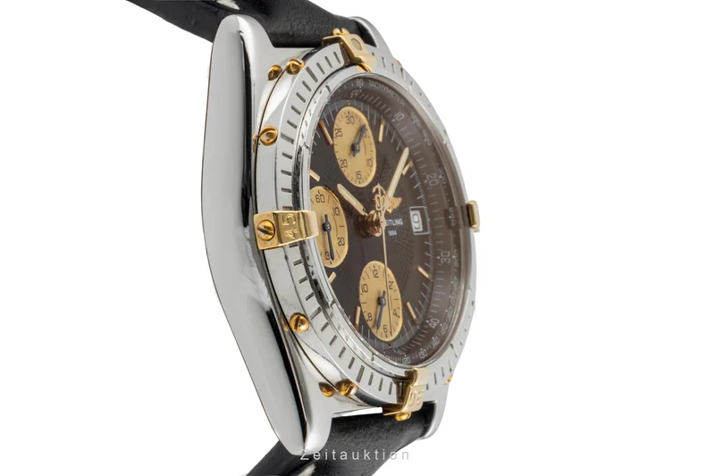 Breitling Chronomat chronograph steel / gold automatic men's watch B13050.1 [2600988]