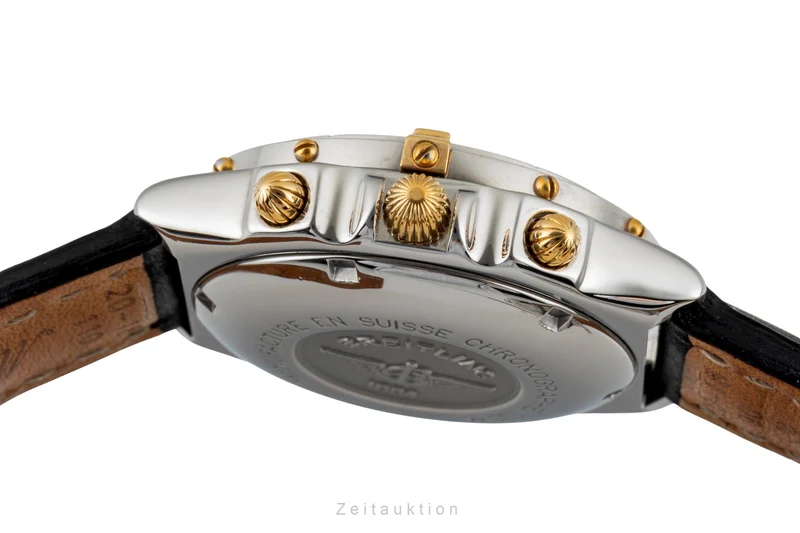 Breitling Chronomat chronograph steel / gold automatic men's watch B13050.1 [2600988]