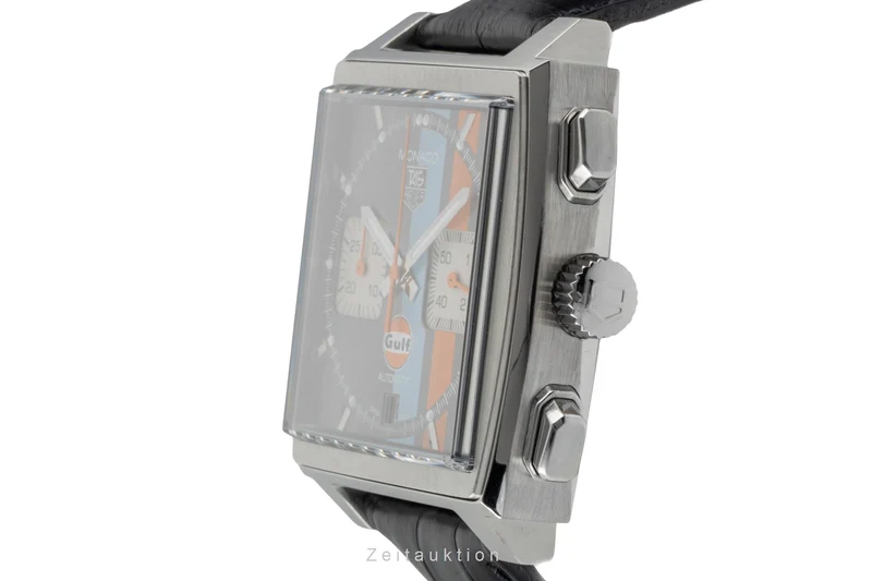 Tag Heuer Monaco chronograph steel automatic men's watch CAW2113. FC6250 Limited [2600981]