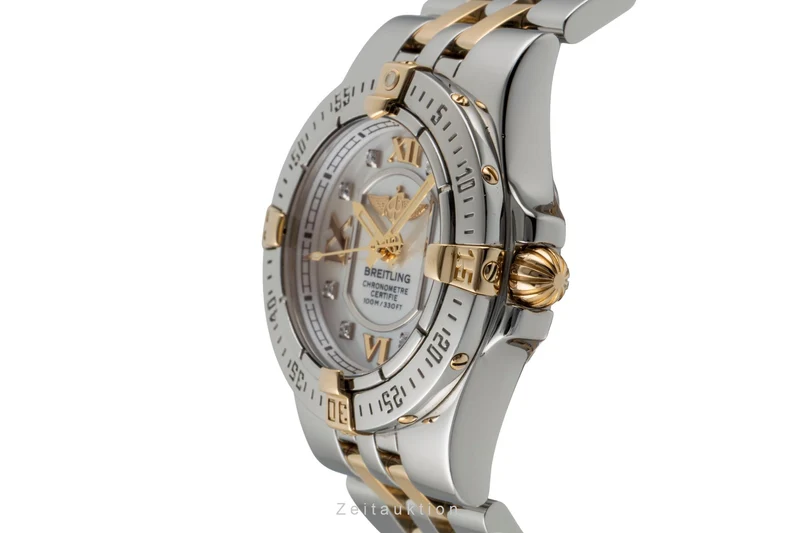 Breitling Starliner steel / gold quartz women's watch B71340 [2601070]