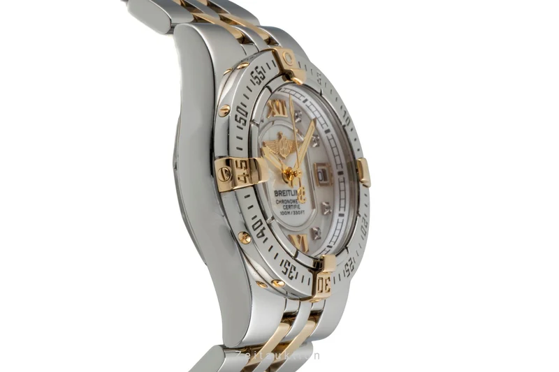 Breitling Starliner steel / gold quartz women's watch B71340 [2601070]