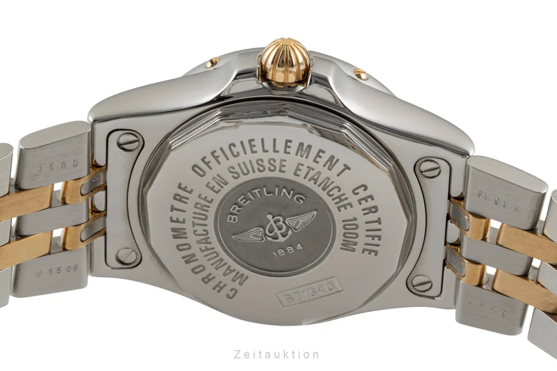 Breitling Starliner steel / gold quartz women's watch B71340 [2601070]