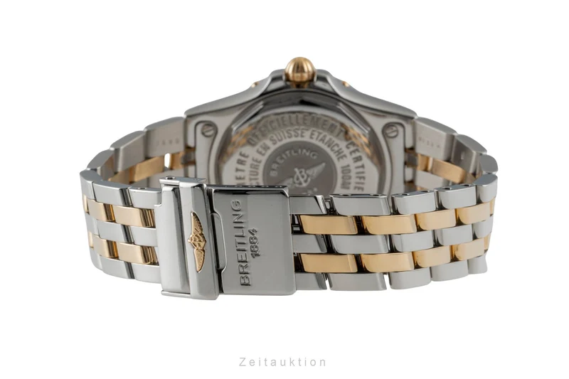 Breitling Starliner steel / gold quartz women's watch B71340 [2601070]