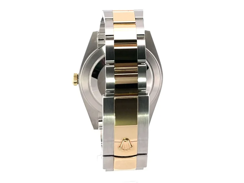 Rolex Datejust 41 Edelstahl Gelbgold 126303 Schwarz