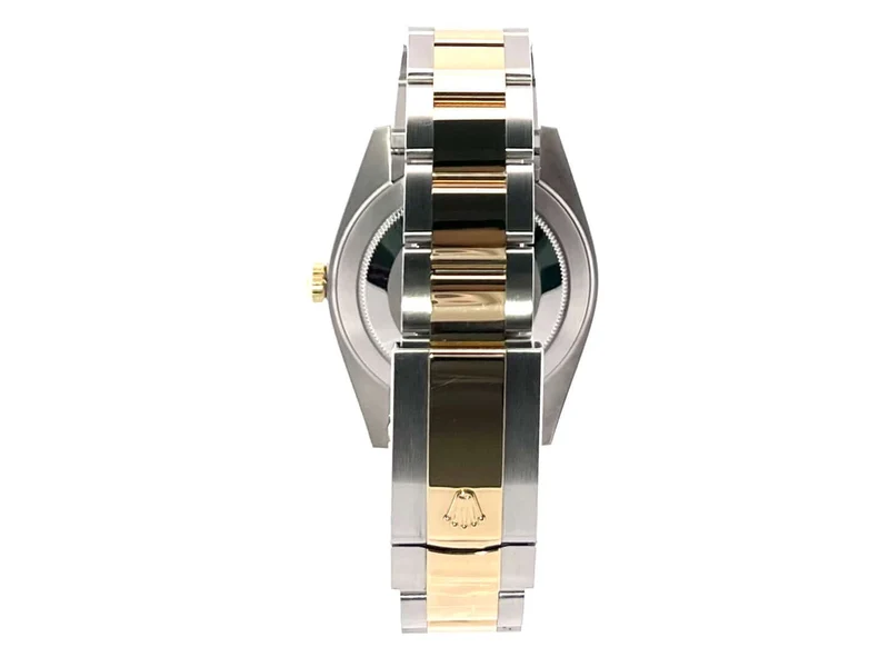 Rolex Datejust 41 Edelstahl Gelbgold 126303 Perlmutt Diamant