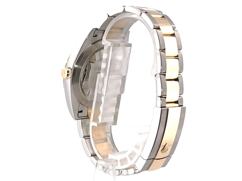 Rolex Datejust 41 Edelstahl Gelbgold 126303 Silber