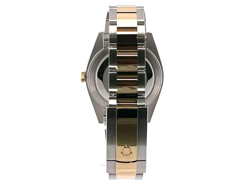 Rolex Datejust 41 Edelstahl Gelbgold 126303 Silber