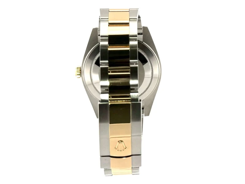 Rolex Datejust 41 Edelstahl Gelbgold 126333 Schwarz