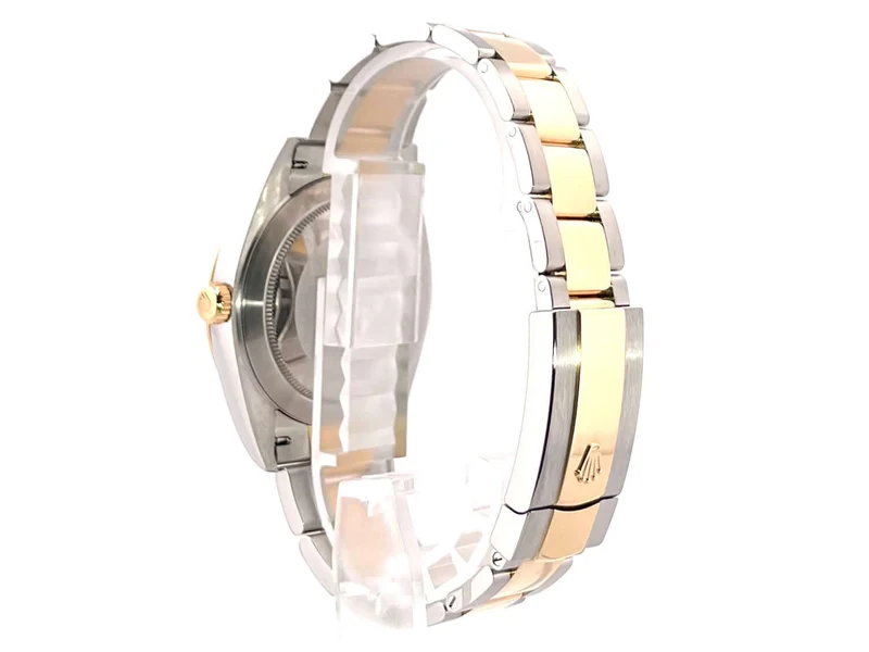 Rolex Datejust 41 Edelstahl Gelbgold 126333 Champagner