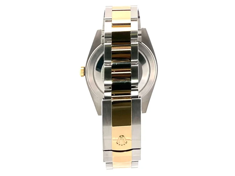 Rolex Datejust 41 Edelstahl Gelbgold 126333 Champagner