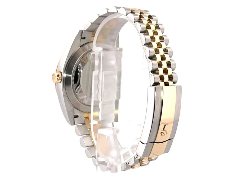 Rolex Datejust 41 Edelstahl Gelbgold 126333 Champagner Jubile-Band