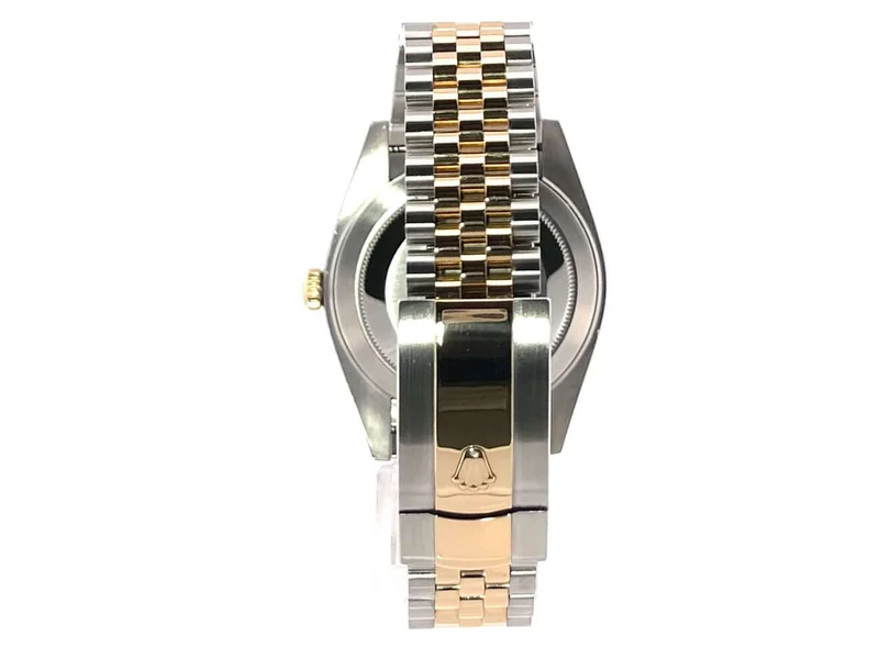 Rolex Datejust 41 Edelstahl Gelbgold 126333 Champagner Jubile-Band