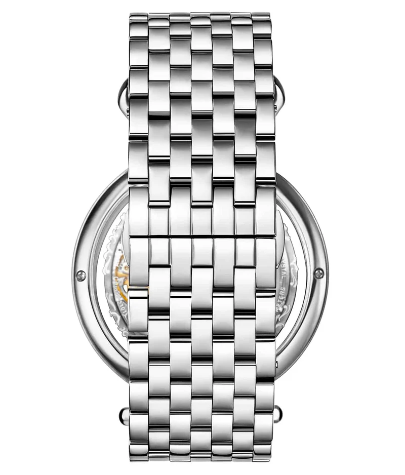 Stührling Emperor's Grandeur 4003 Dual Time Automatic 46mm Skeleton