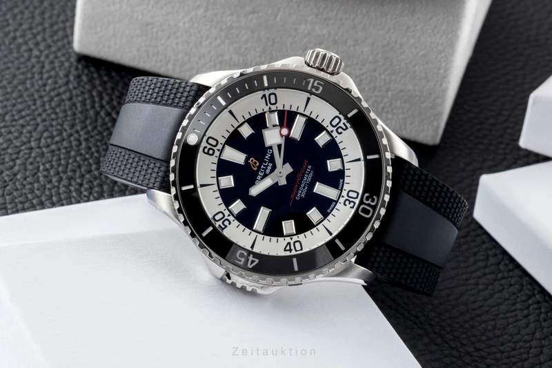 Breitling Superocean steel automatic men's watch A17378211B1S1 LP: 5450EUR [2601488]