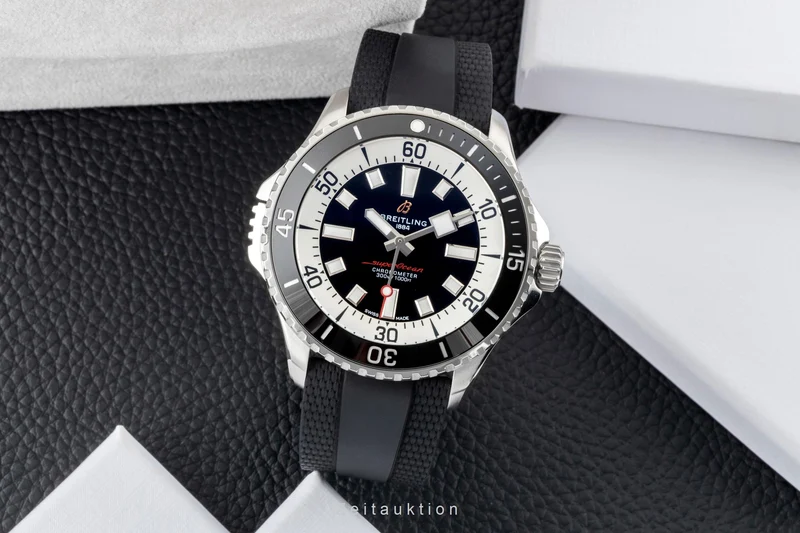 Breitling Superocean steel automatic men's watch A17378211B1S1 LP: 5450EUR [2601488]
