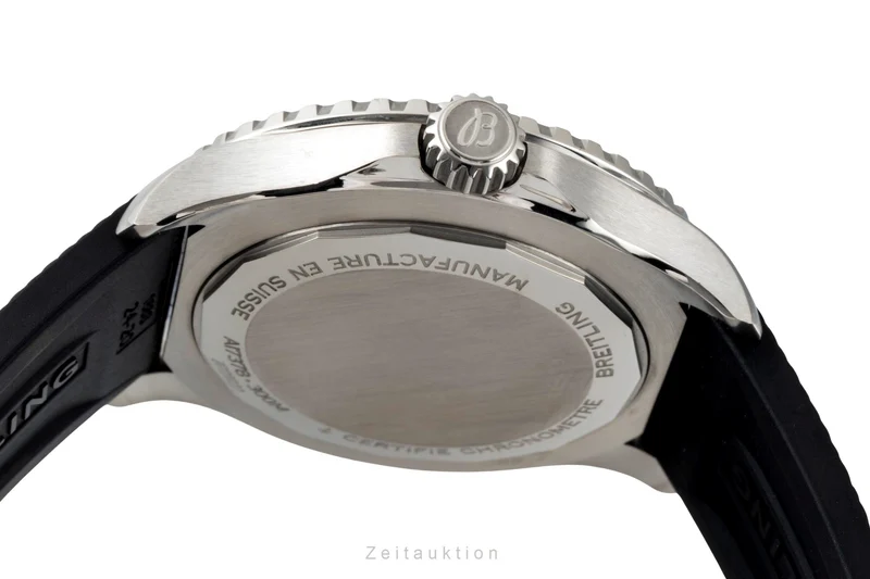 Breitling Superocean steel automatic men's watch A17378211B1S1 LP: 5450EUR [2601488]