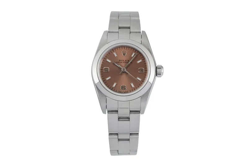 Rolex Oyster Perpetual steel automatic women's watch 76080 [2601467]