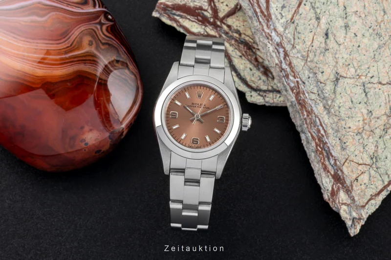 Rolex Oyster Perpetual steel automatic women's watch 76080 [2601467]