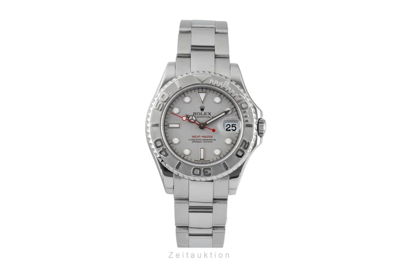 Rolex Yacht-Master steel / platinium automatic men's watch 168622 [2601375]