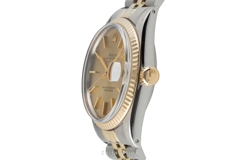 Rolex Datejust steel / gold automatic men's watch 16013 Vintage [2601165]