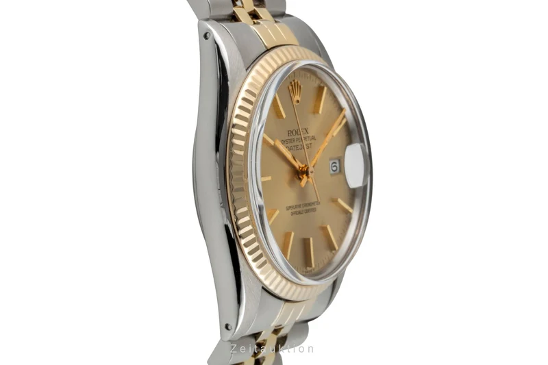 Rolex Datejust steel / gold automatic men's watch 16013 Vintage [2601165]