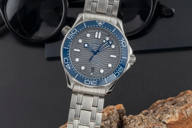 Omega Seamaster steel automatic men's watch 210.30.42.20.06.001 LP: 6500EUR [2601123]